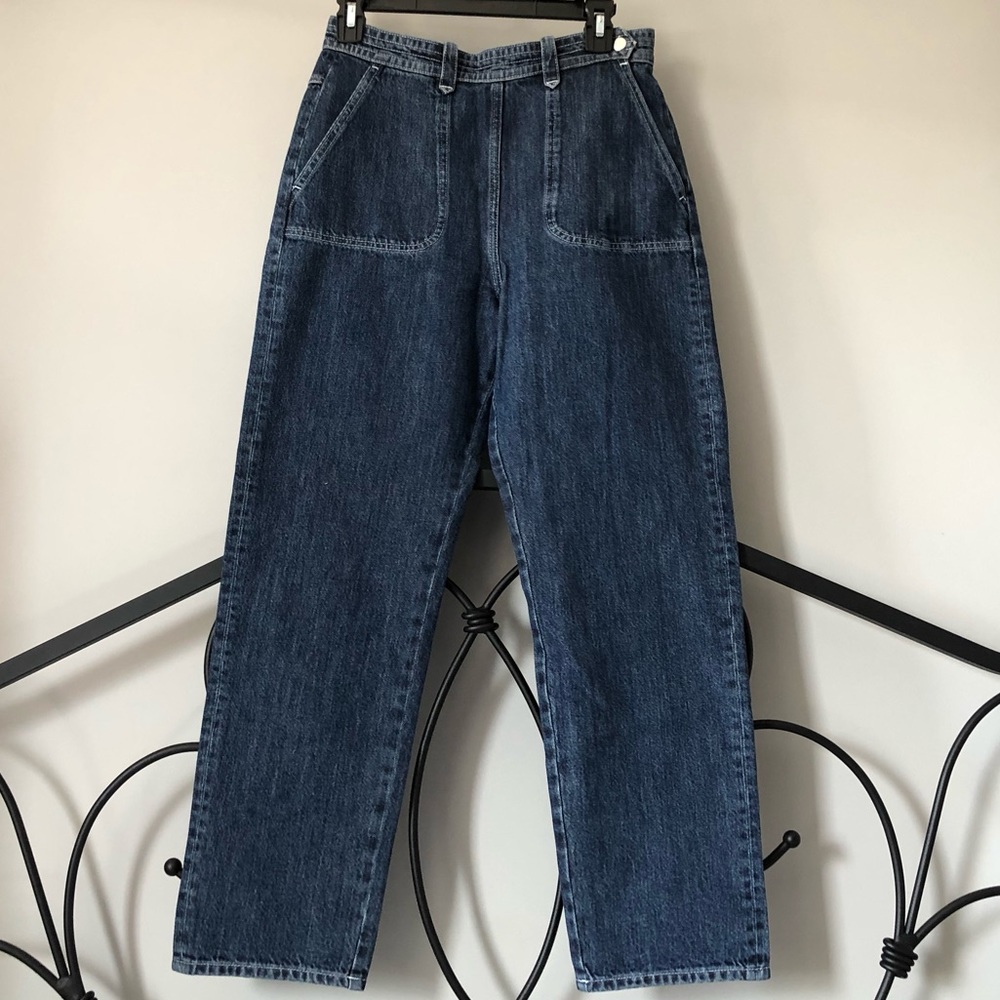 & Other Stories Wide Leg Faux-Wrapped Jean